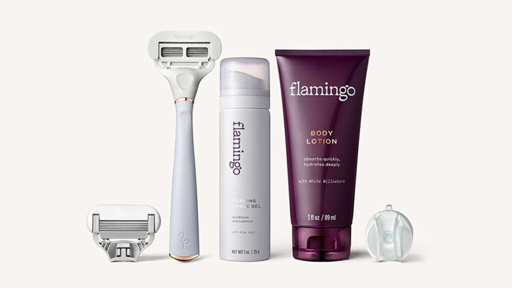 Flamingo Women Shave Set