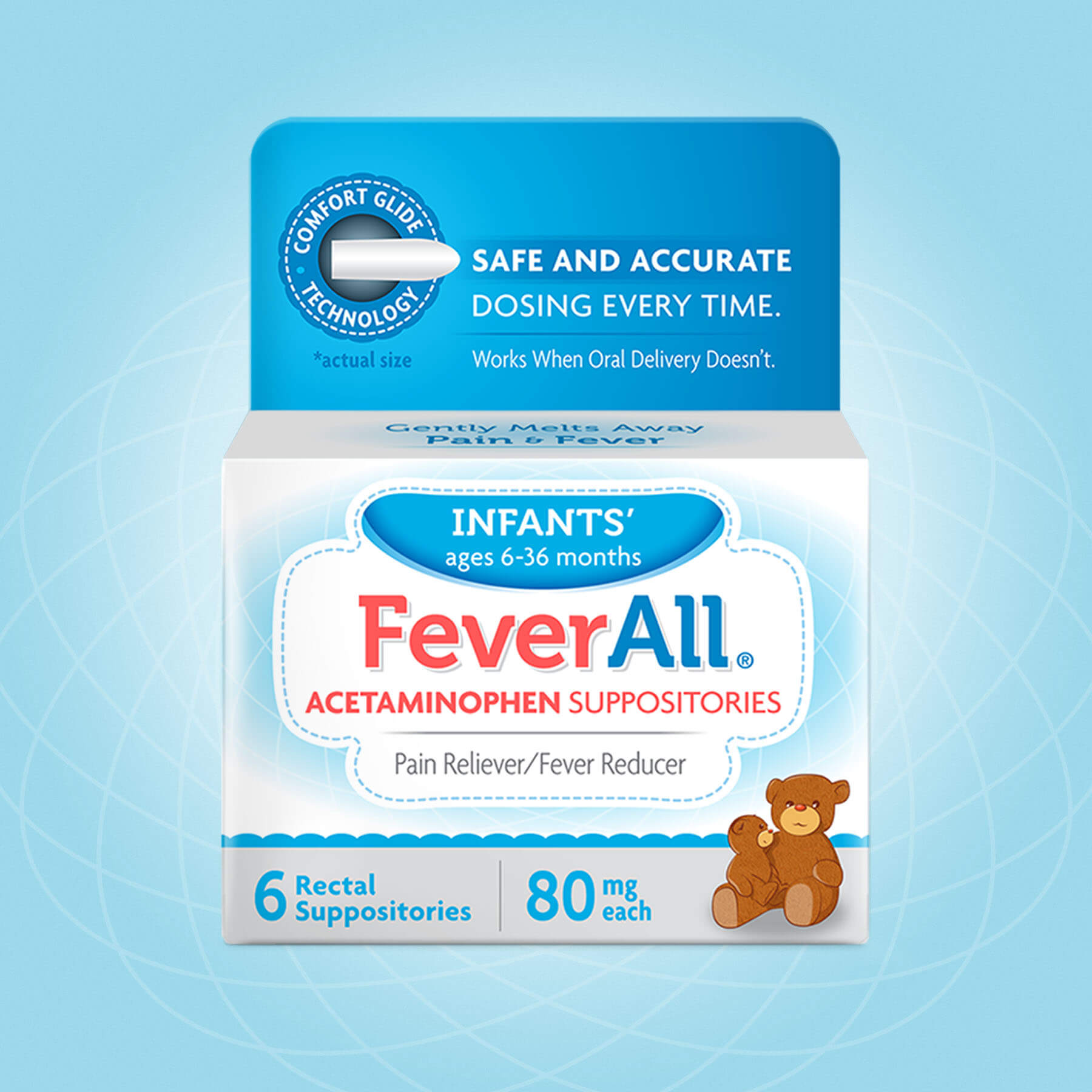 FeverAll Infants Package Design