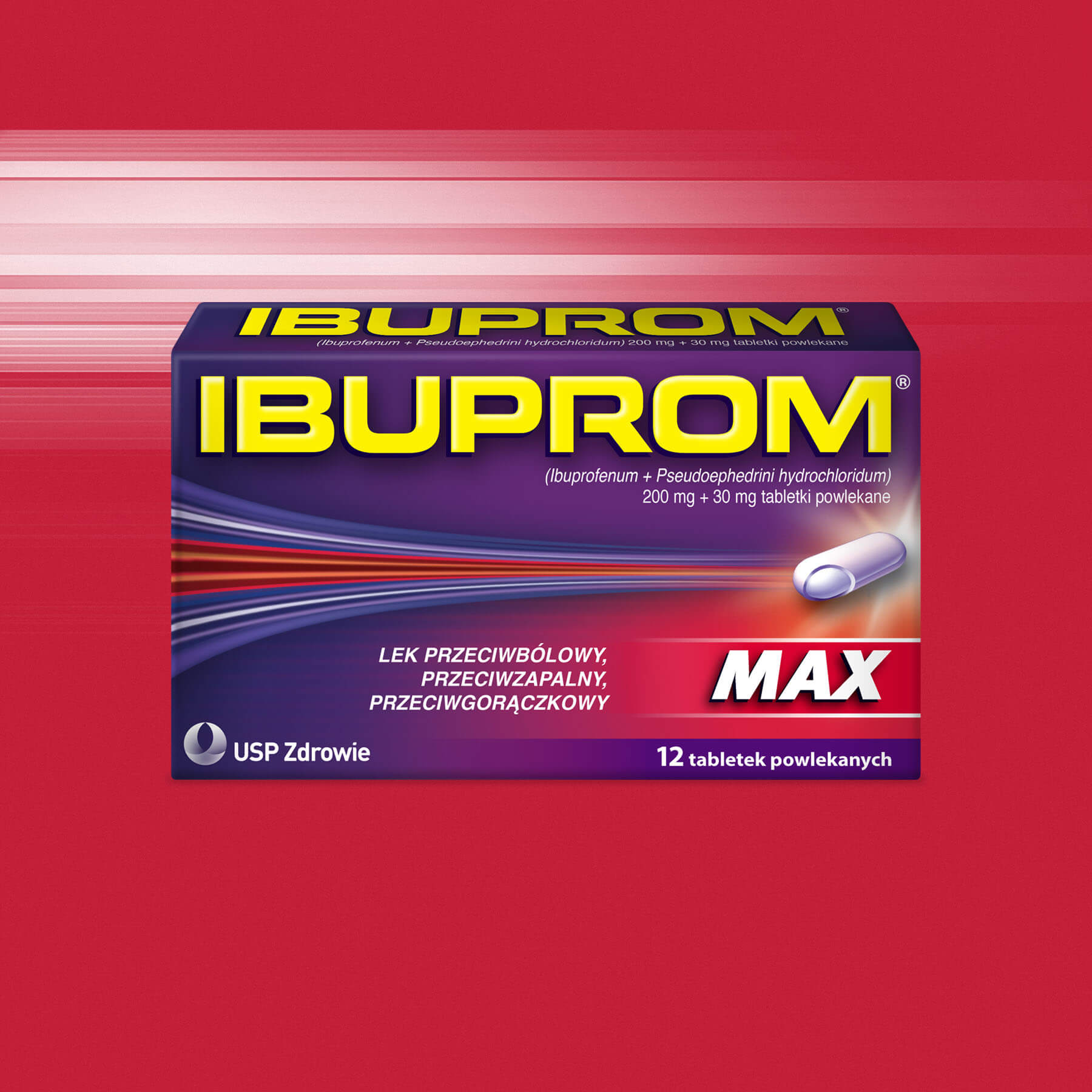 Ibuprom Max Package Design