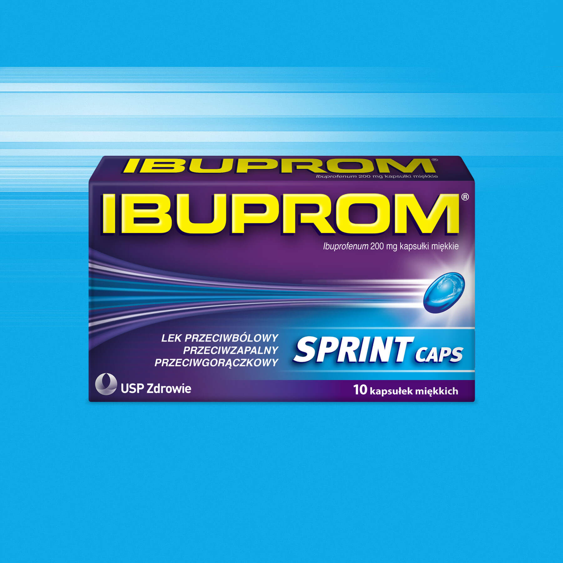 Ibuprom Sprint Package Design